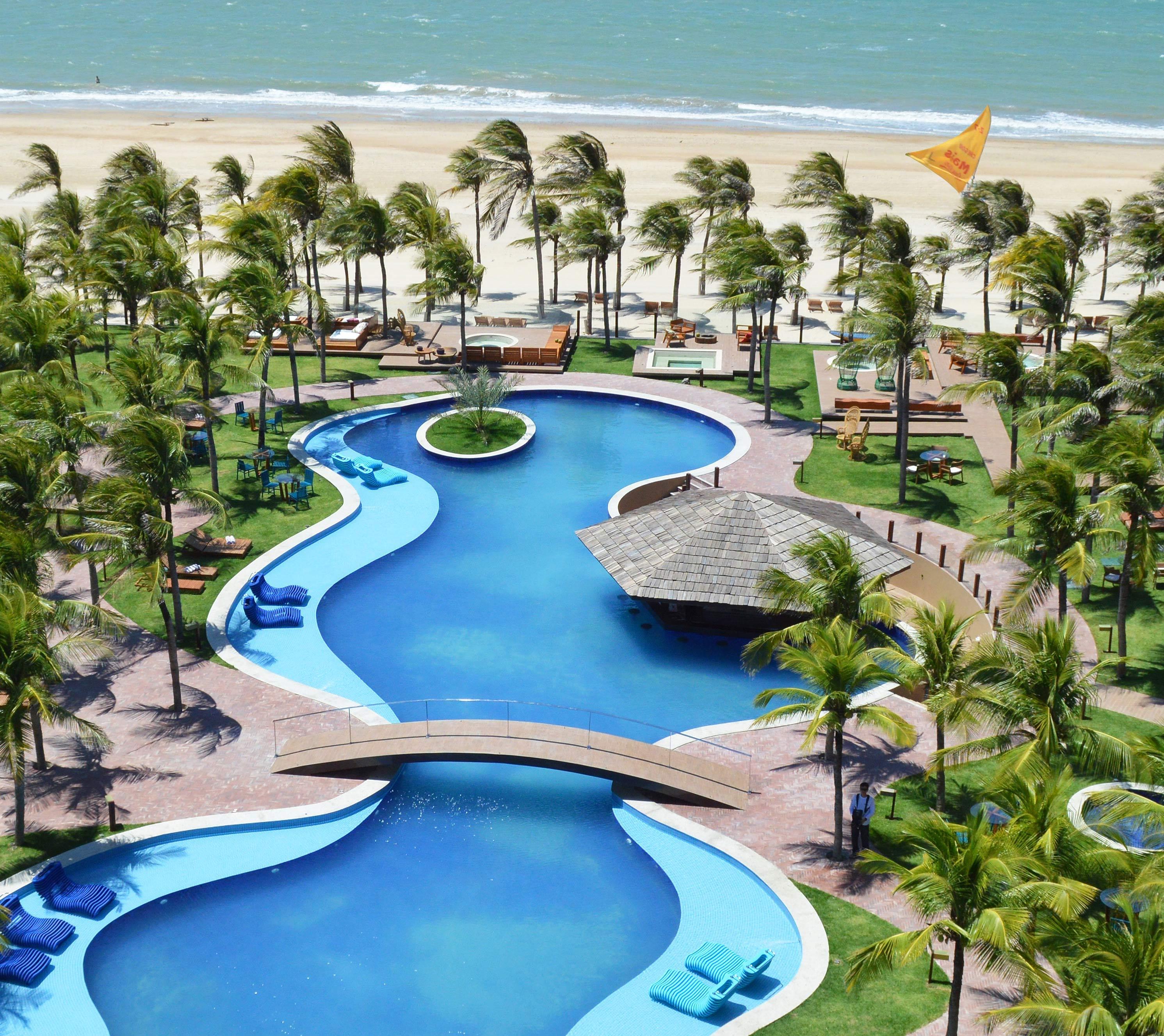 Carmel Cumbuco Resort Kültér fotó The resort's pool